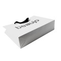 Custom Printing White Beaujo Paper Bag For Wine